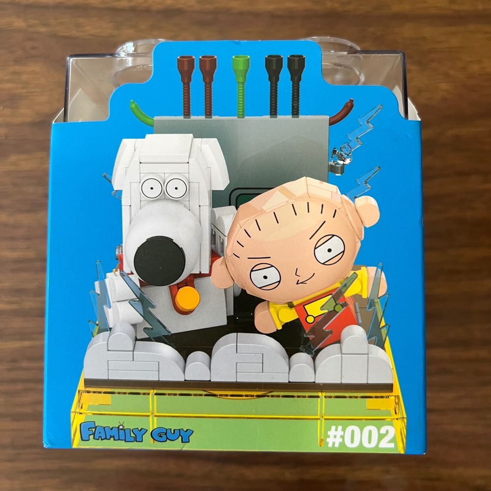 Brickcraft Family Guy #002 Brian Stewie Open Box New